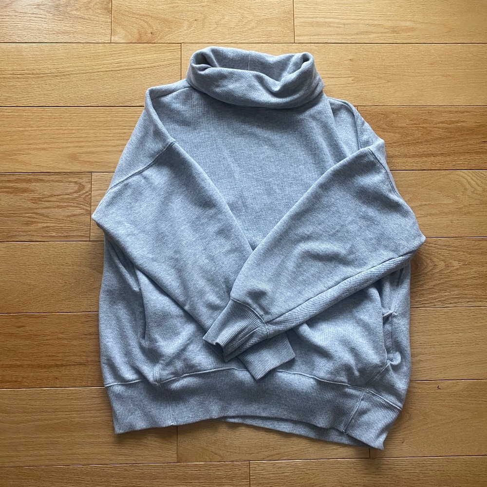 Aerie Cowl Neck Sweatshirt with Pockets